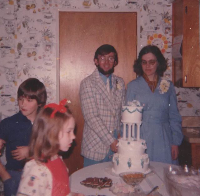 1980-03-08 - Saturday - My biological parents married - Donald Melvin Rasp Arnold married Marilyn Kathleen Morehead Hunter Arnold Cunningham Mitchell