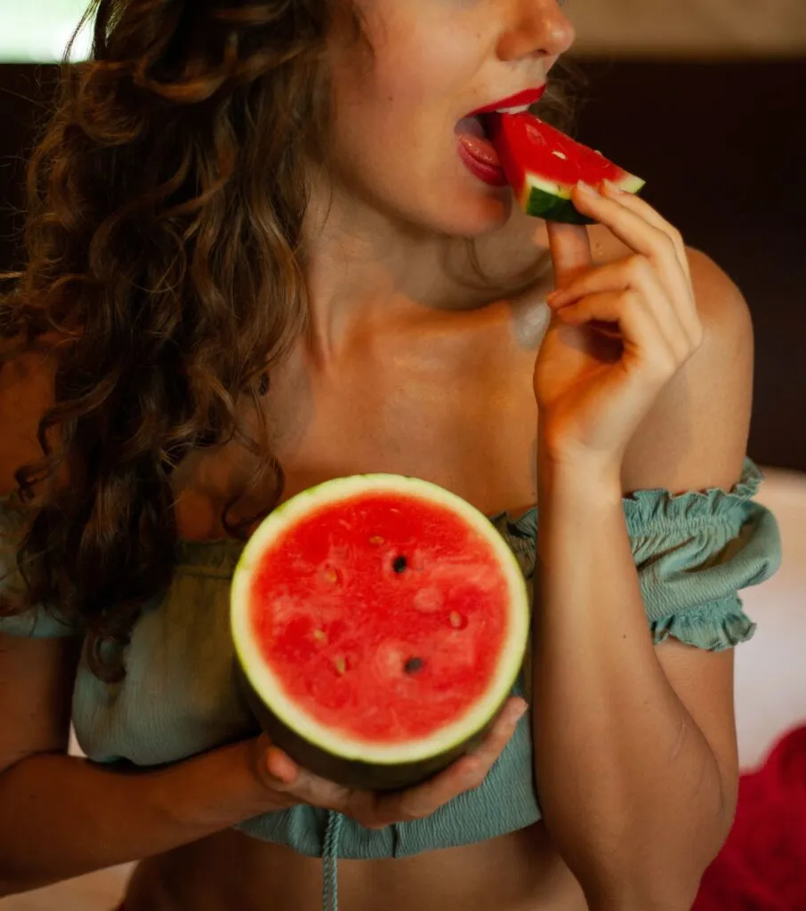 Sexy organic watermelon