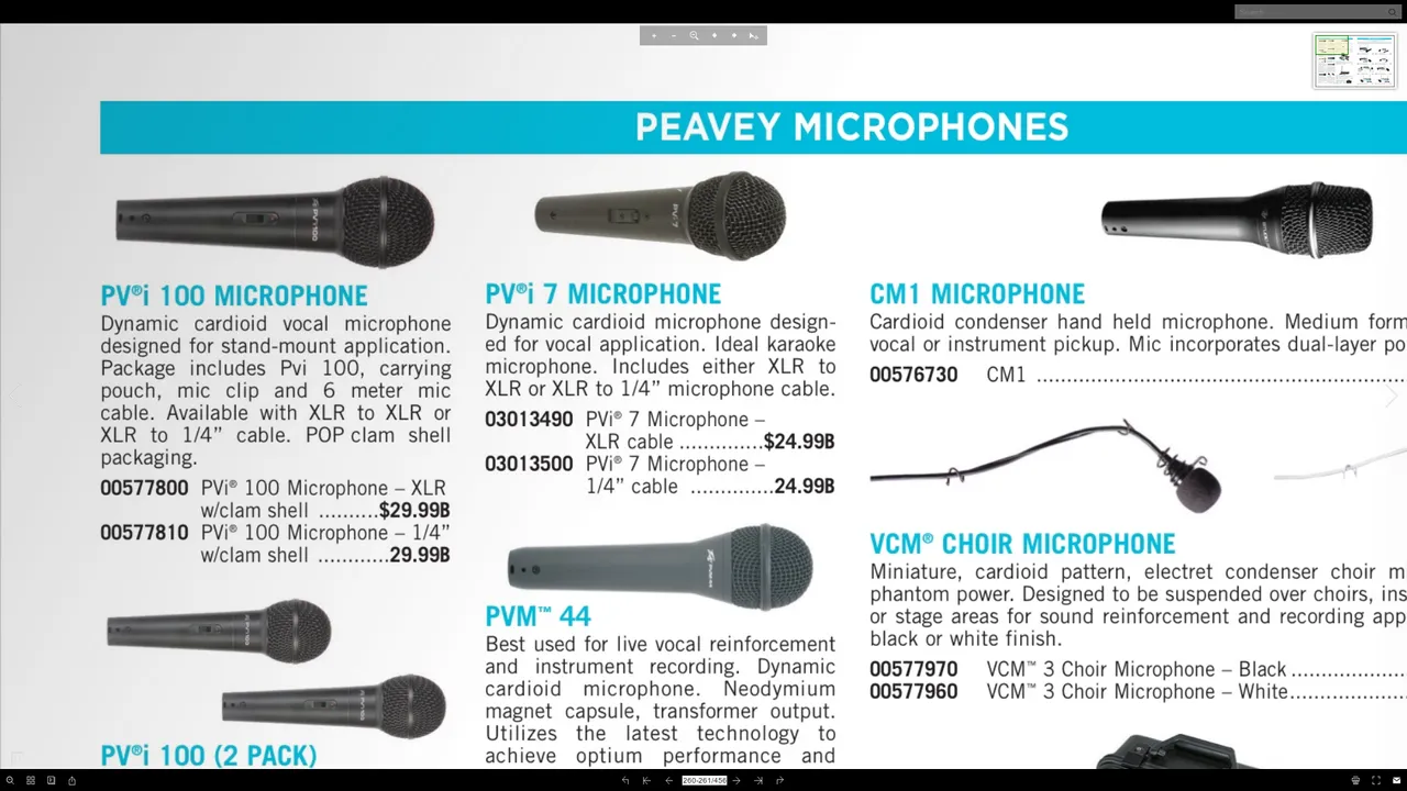 Microphones pi100 PEAVEY.png