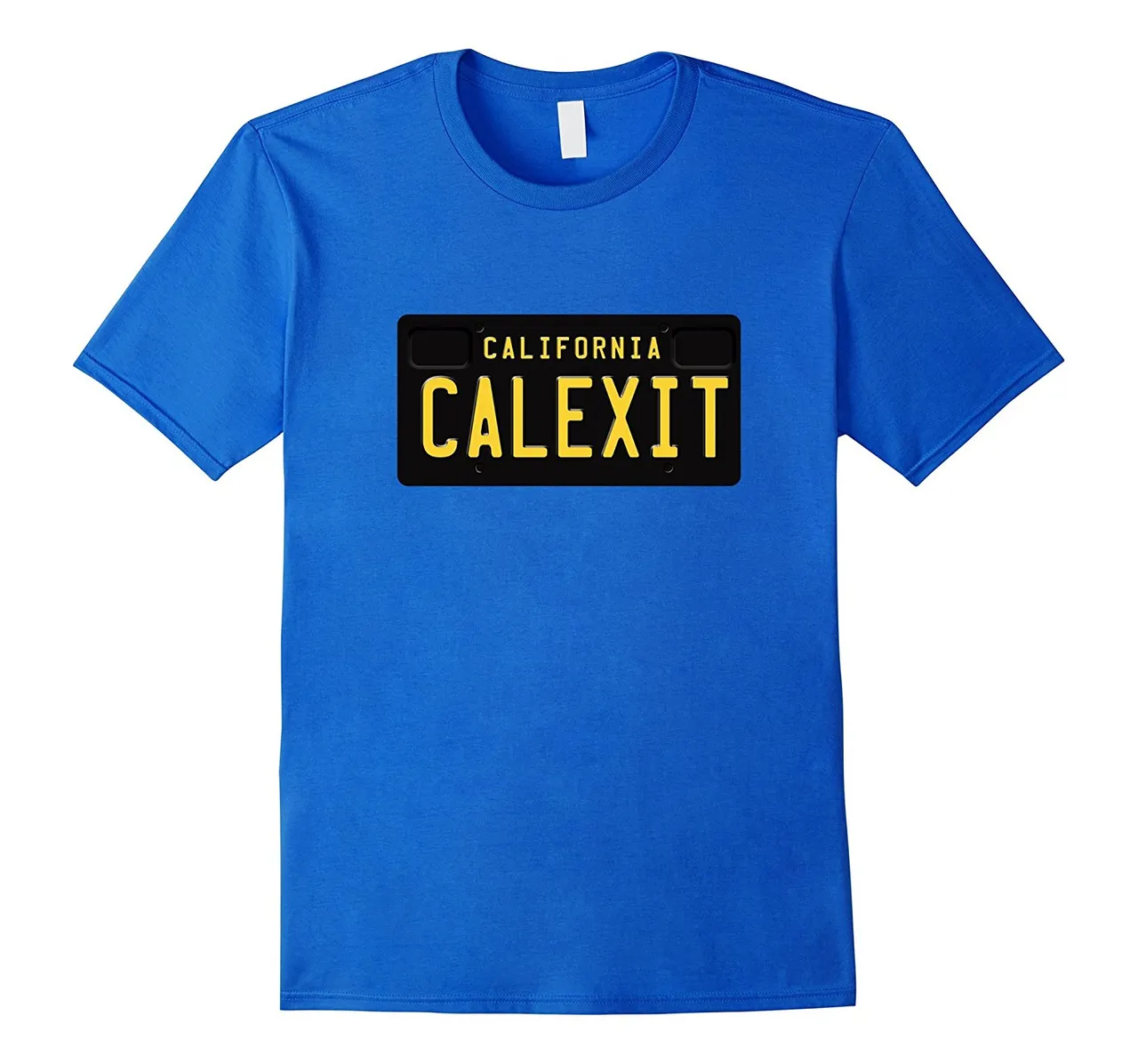 Cal Exit License Plate Tee