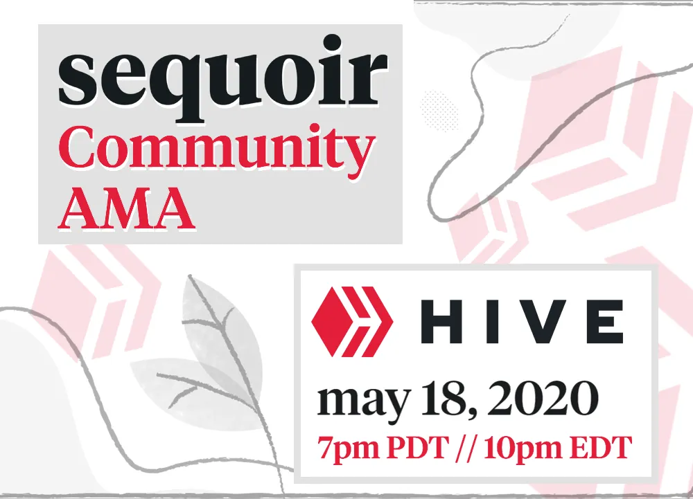 Join in, Hive community! Sequoir live AMA featuring your questions