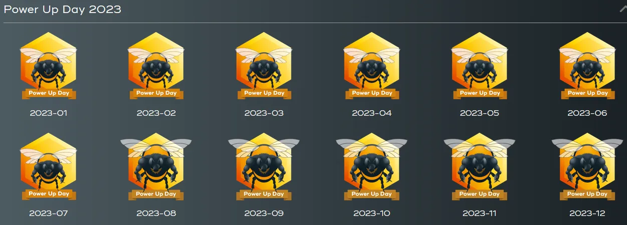 Vocup HivePUDs' Badges 2023