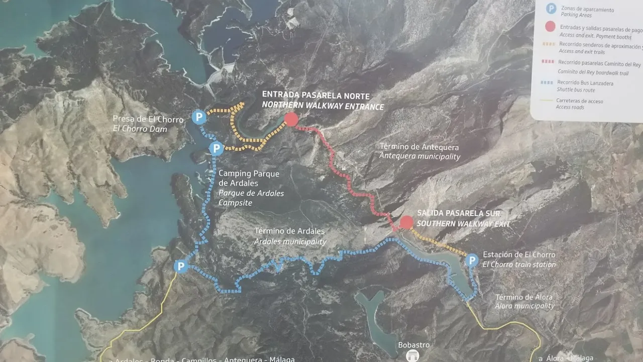 Ścieżka / The Route map