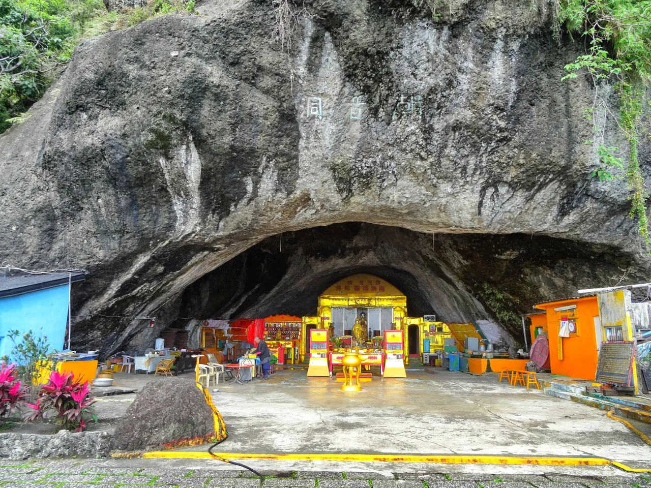 One sea cave is a church now