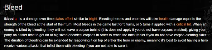 screenshot of Darkest Dungeon wiki