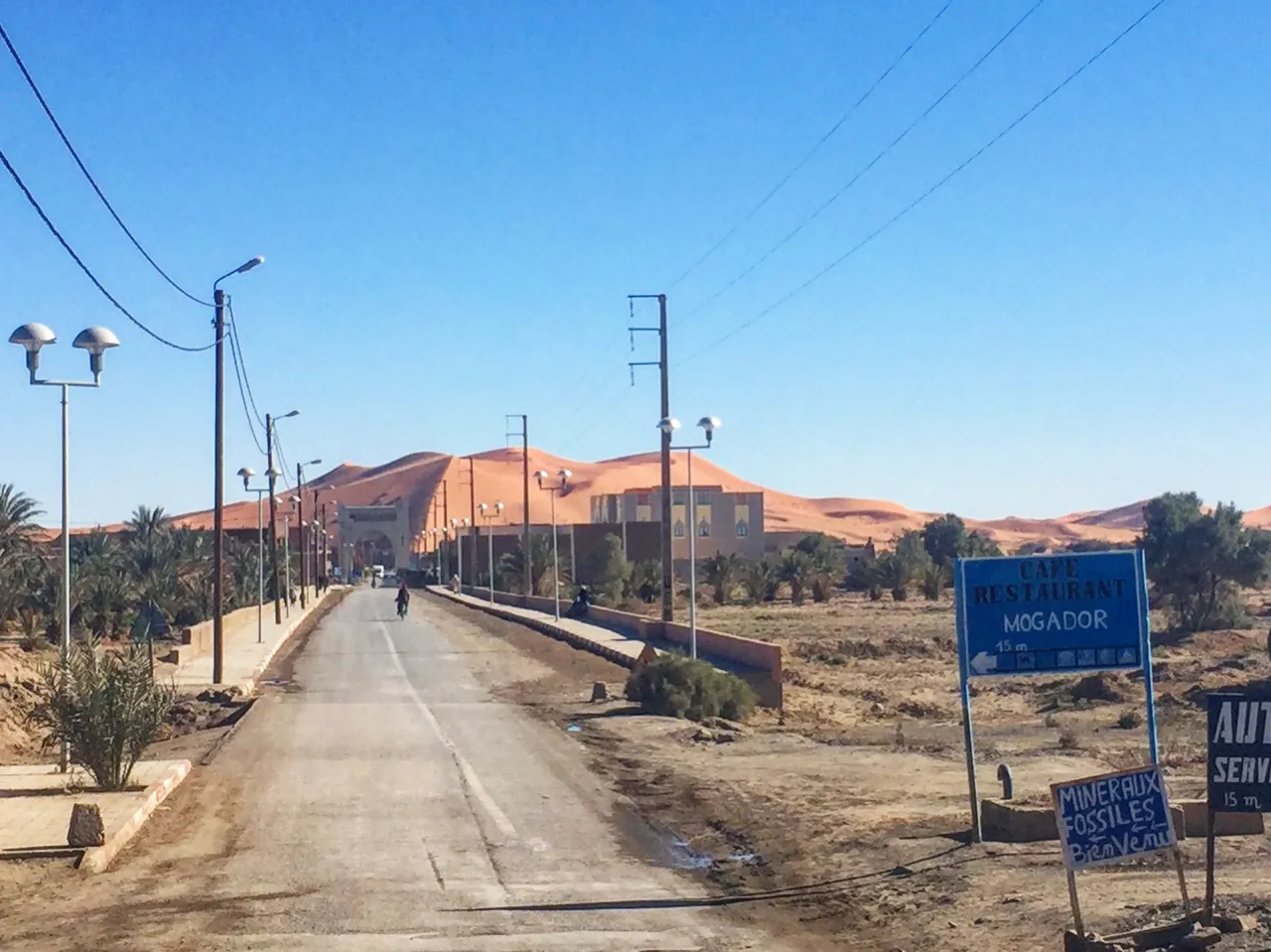 A gate to the Sahara.