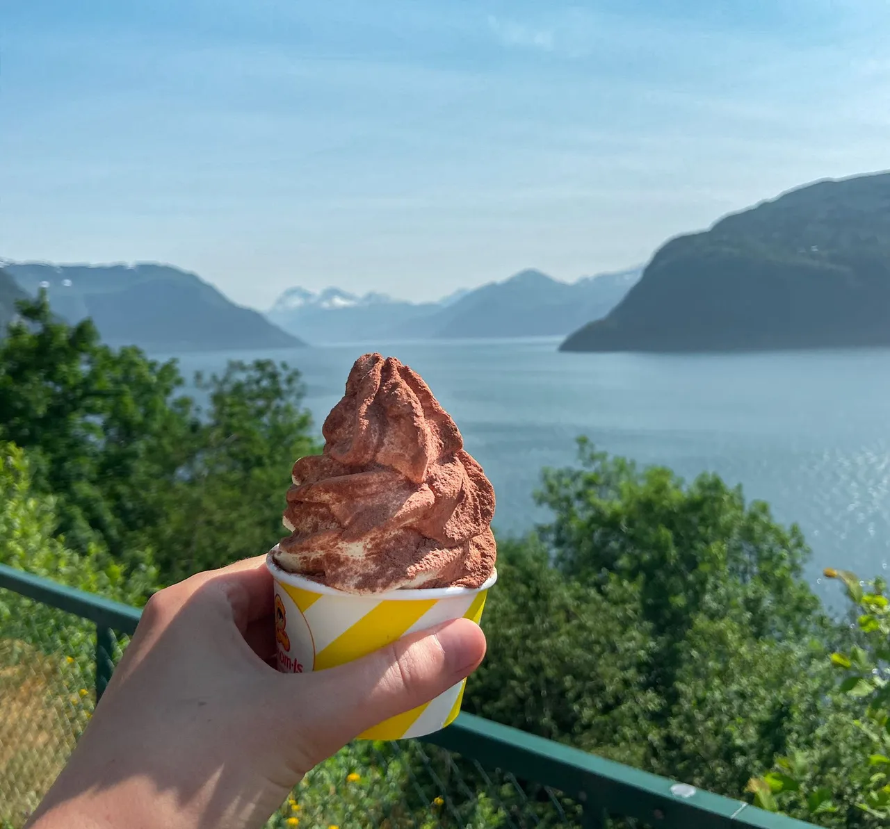 Ice cream is always a good idea after a long hike