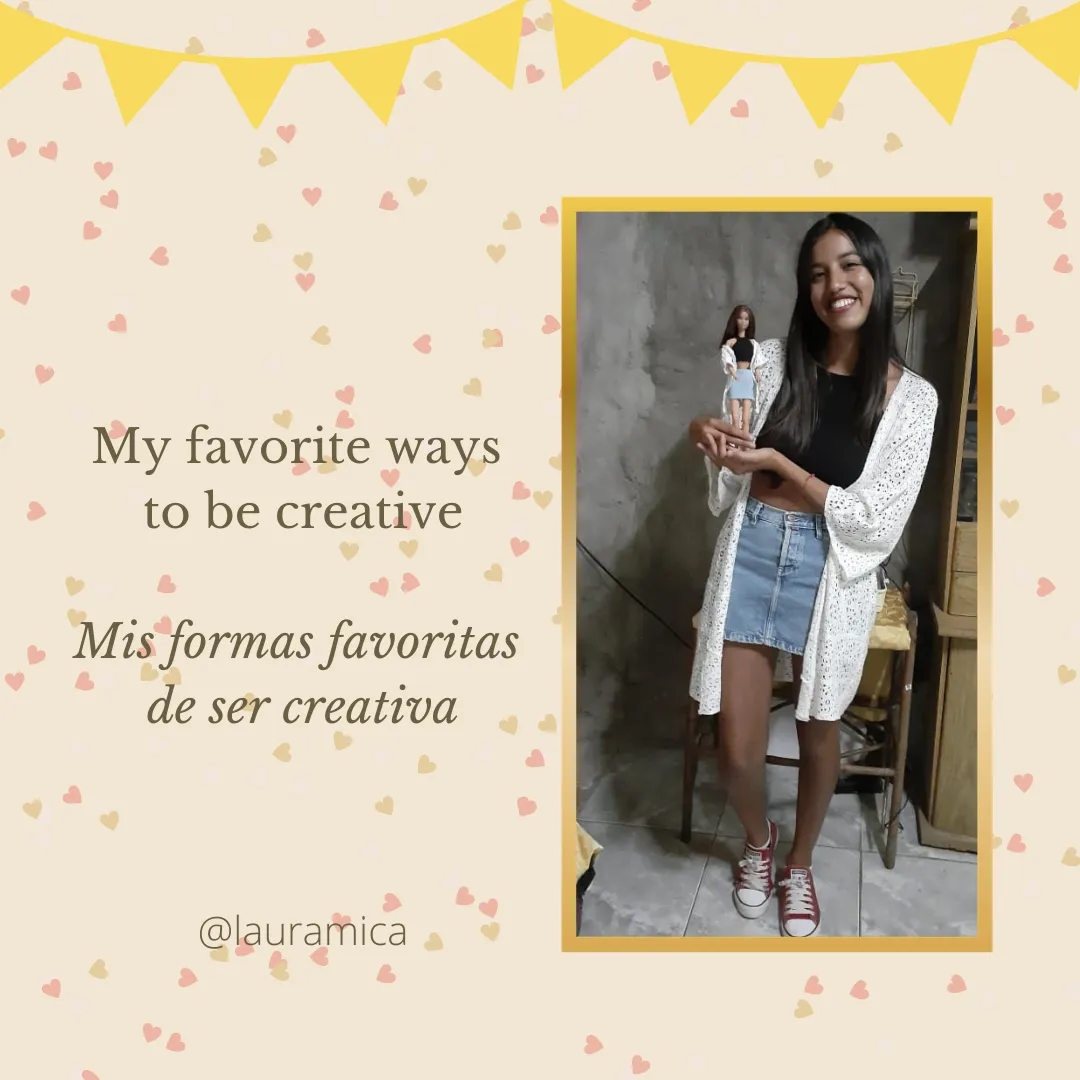 My favorite ways to be creative Mis formas favoritas de ser creativa.png