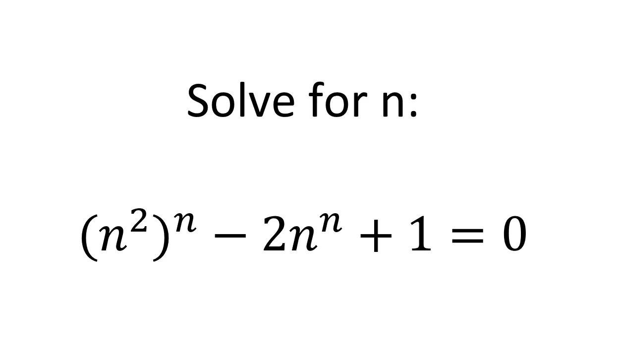 Solve for n.png