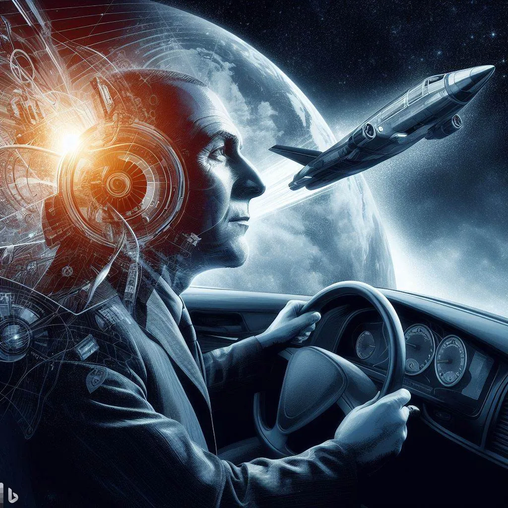In what space are you navigating your life and its associated emotions, based on what substance?