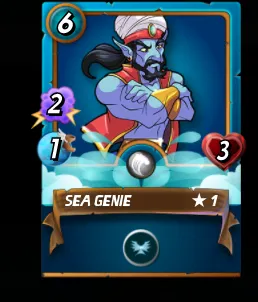 Sea Genie Water Card