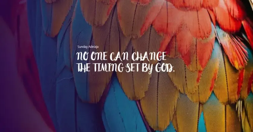 God's timing quotes