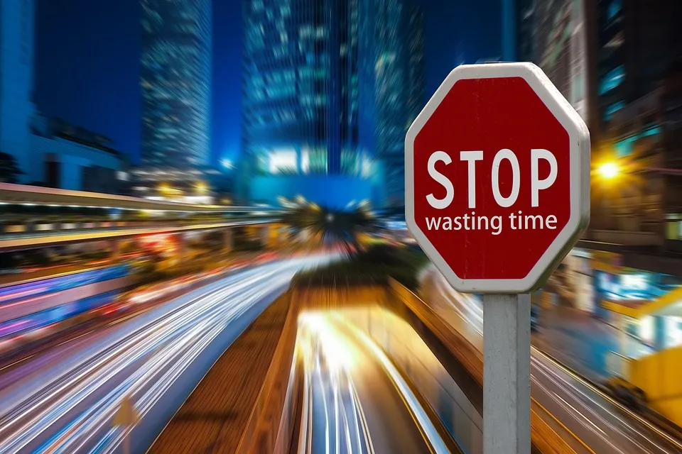 Stop Sign, Stop, Time, Waste, A Waste Of Time, Dates