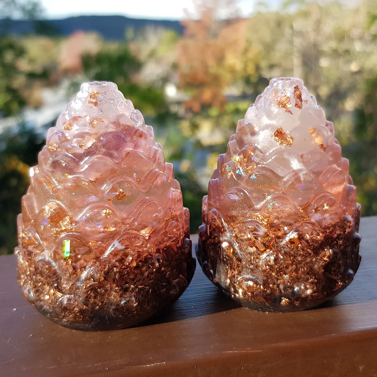 Crown Chakra Pinecone Orgonite