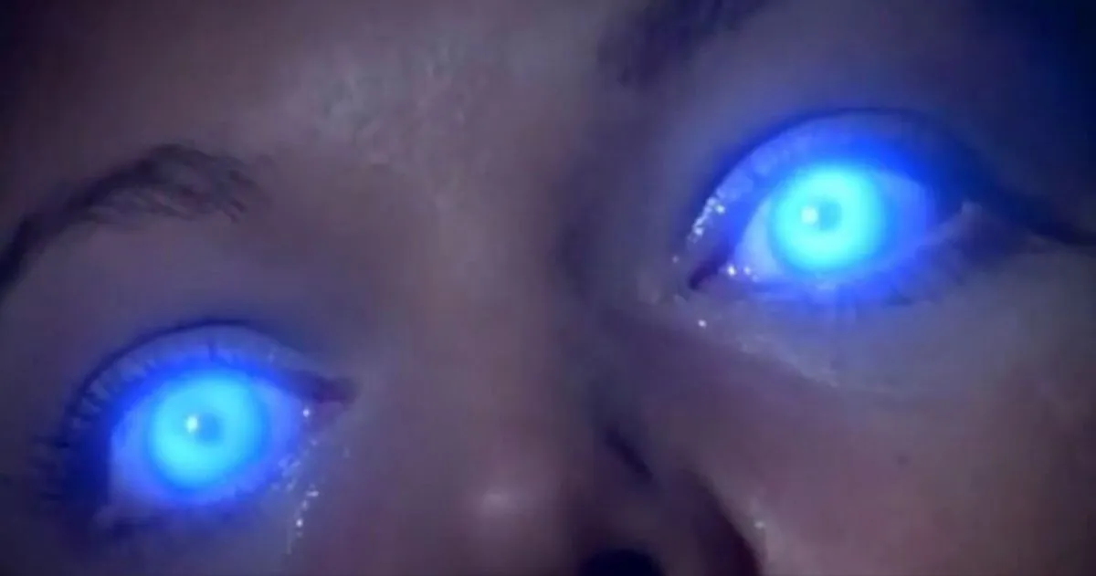 whiteandblue blue aesthetic futurecore futuristic cyberpunk neon electric cybercore 2000 chrome futurism y2k tech grunge edgy spooky