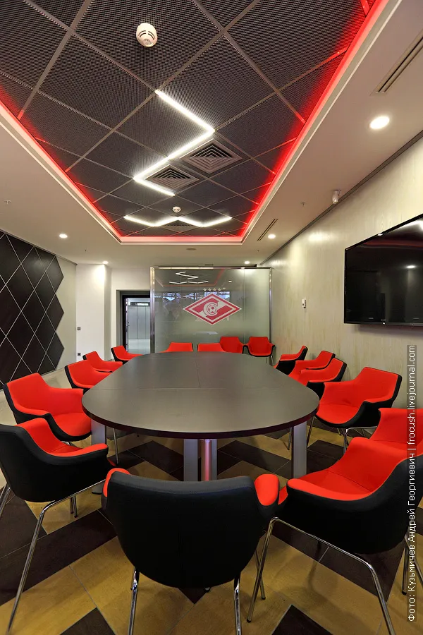 VIP-box photo of the interior Moscow Spartak Stadium Otkritie Arena