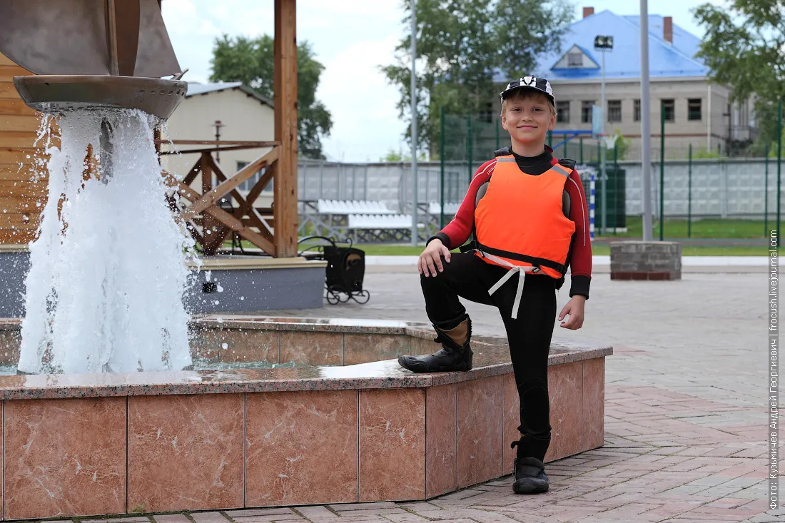 children's yacht club, Gorky plant in Zelenodolsk