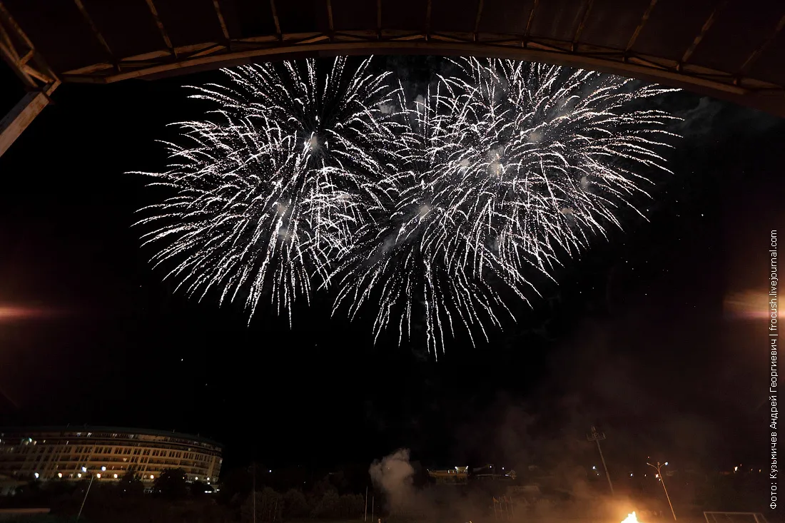 Camp pearl russia fireworks