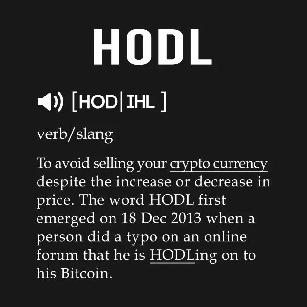 Origin of The HODL.