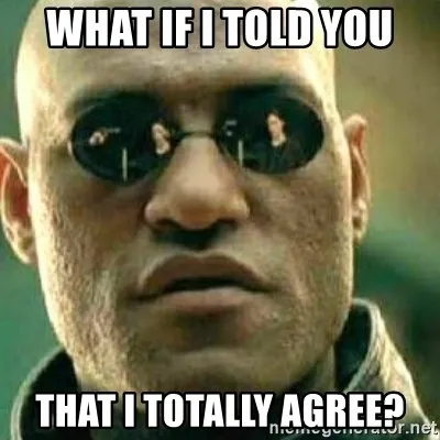 morpheus agrees