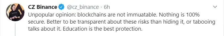 Binance CEO