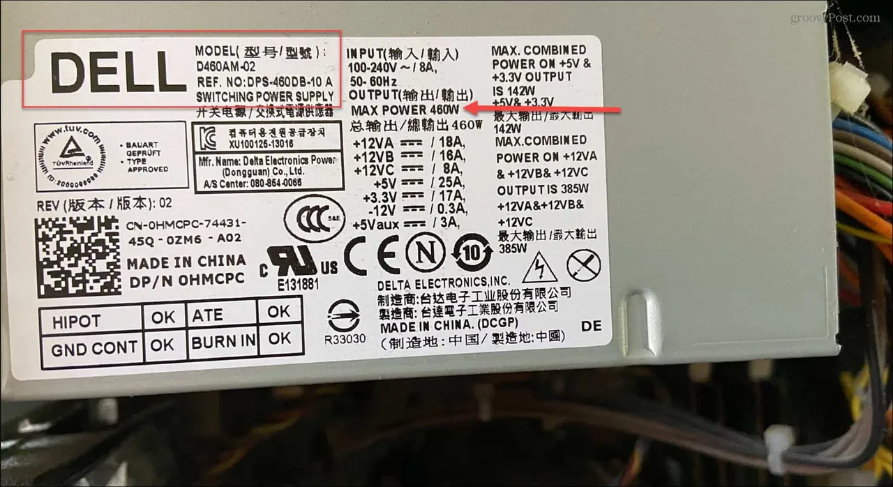 Power-Supply-Data