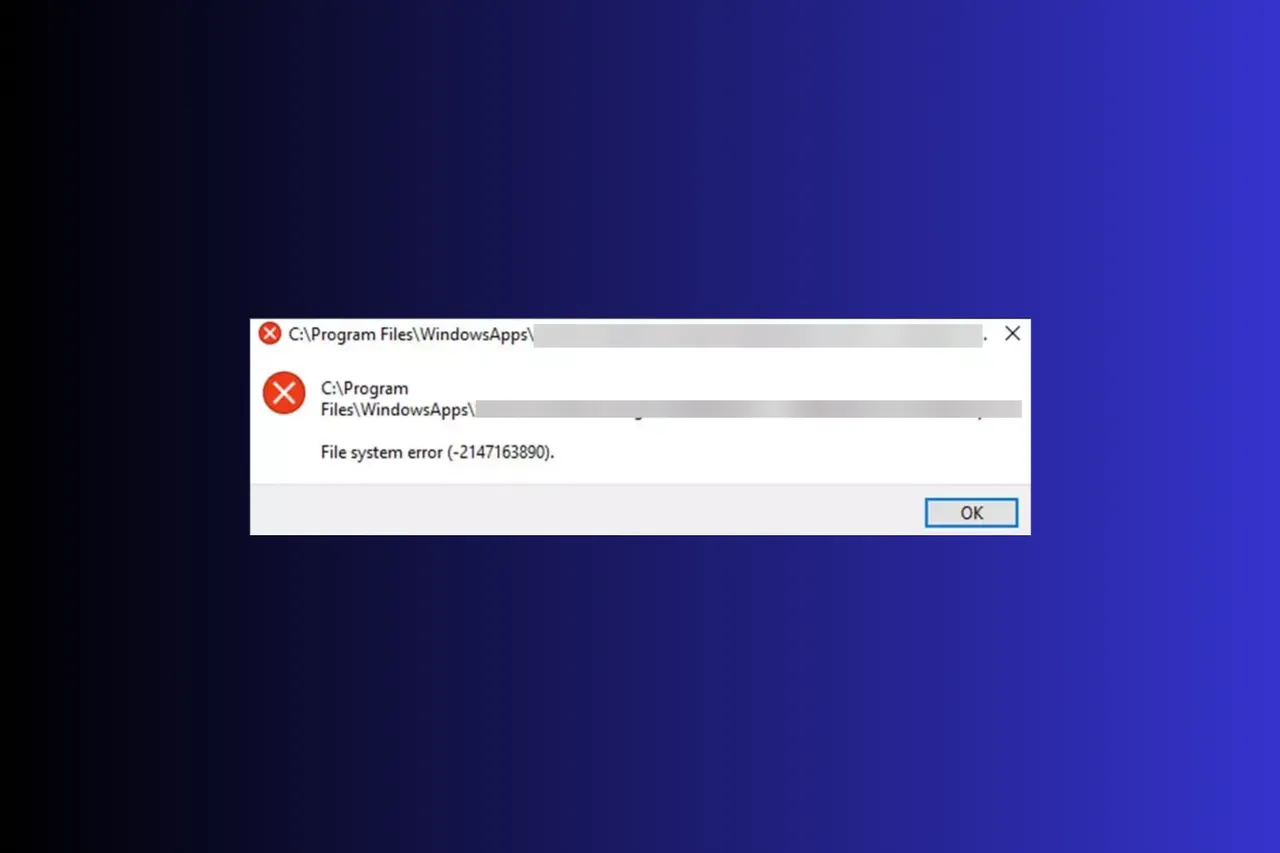 File-system-error