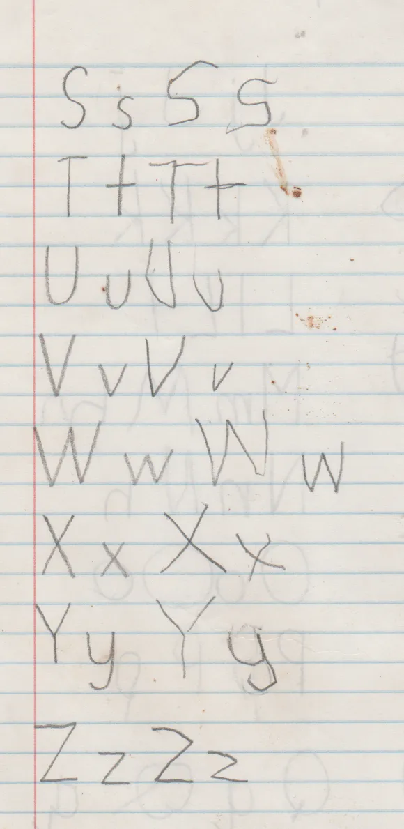 1992-09-07 - Monday - English, Writing, Spelling, Letters, Age 7, Joey-2.png