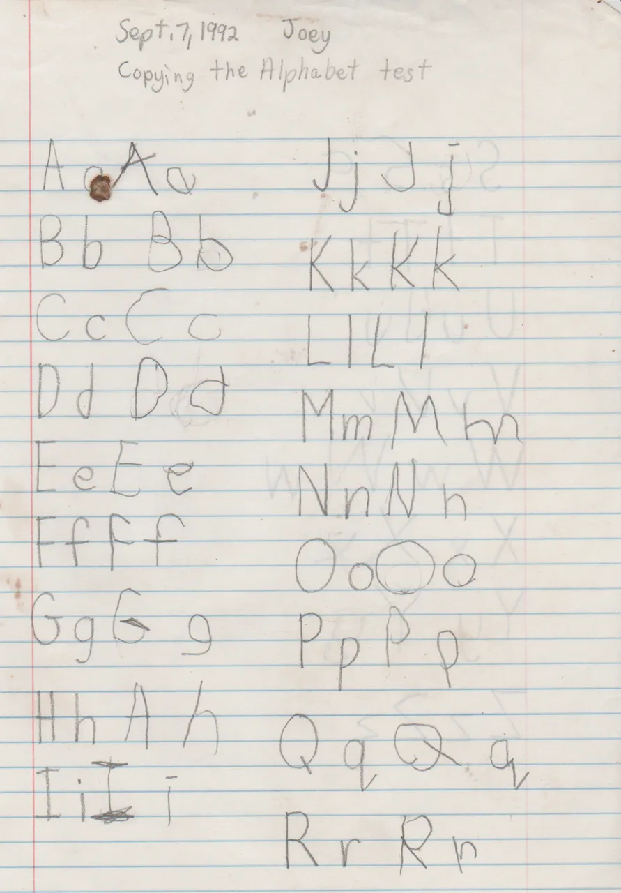 1992-09-07 - Monday - English, Writing, Spelling, Letters, Age 7, Joey-1.png