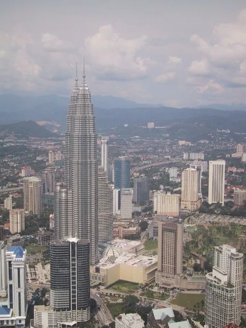 malaysia - view from menara tower kl