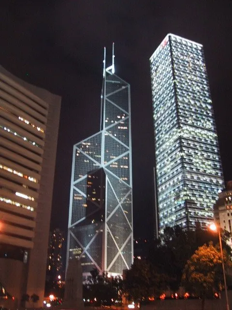 hong kong by night