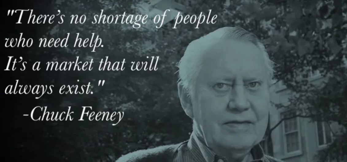 Chuck Feeney No Shortage of People that need help
