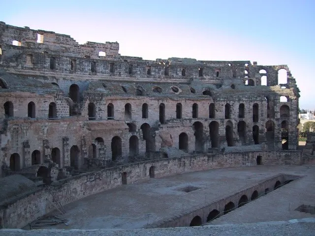 tunisia - el jem - where gladiator was filmed