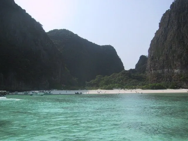 thailand - phi phi leh island where the beach was filmed