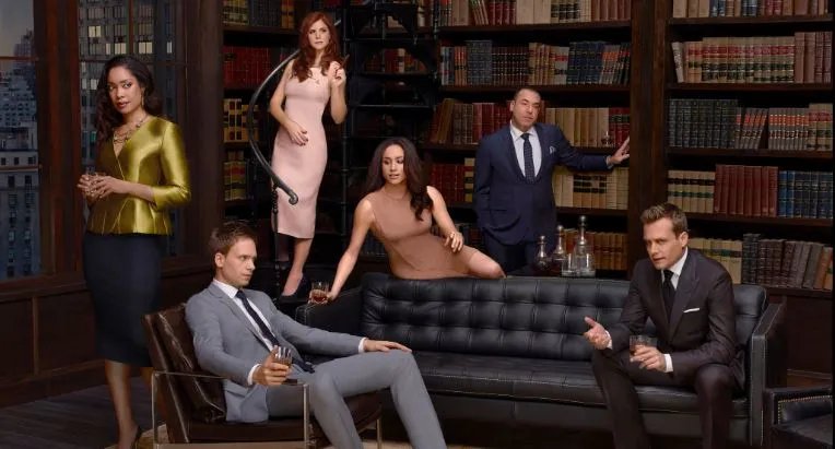 Jessica, Mike, Donna, Rachel, Louis and Harvey