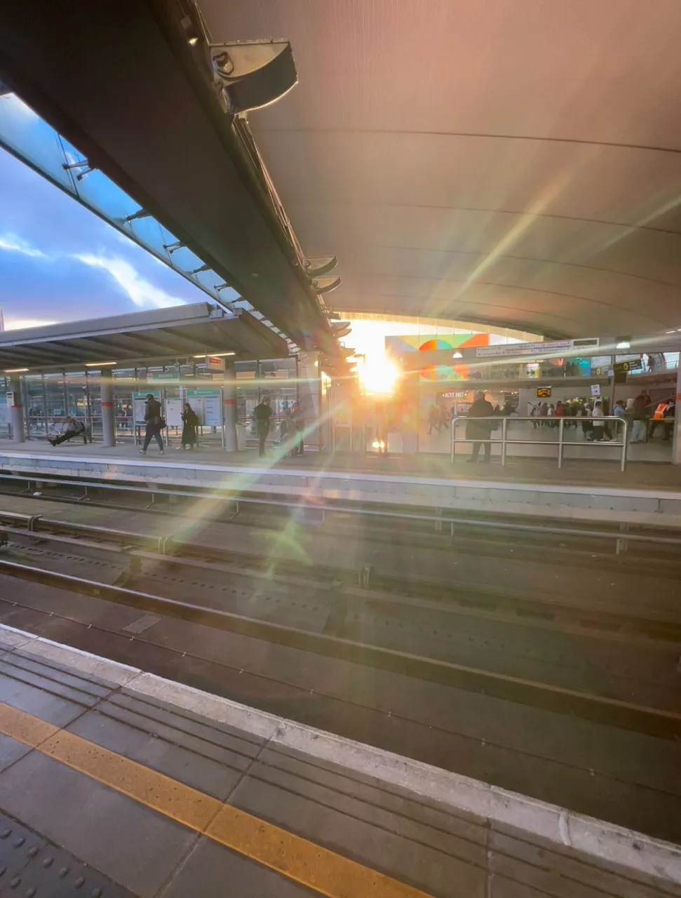Light & The Sun Embraces us all, Be able to Receive, Victoria Station, UK, 2024