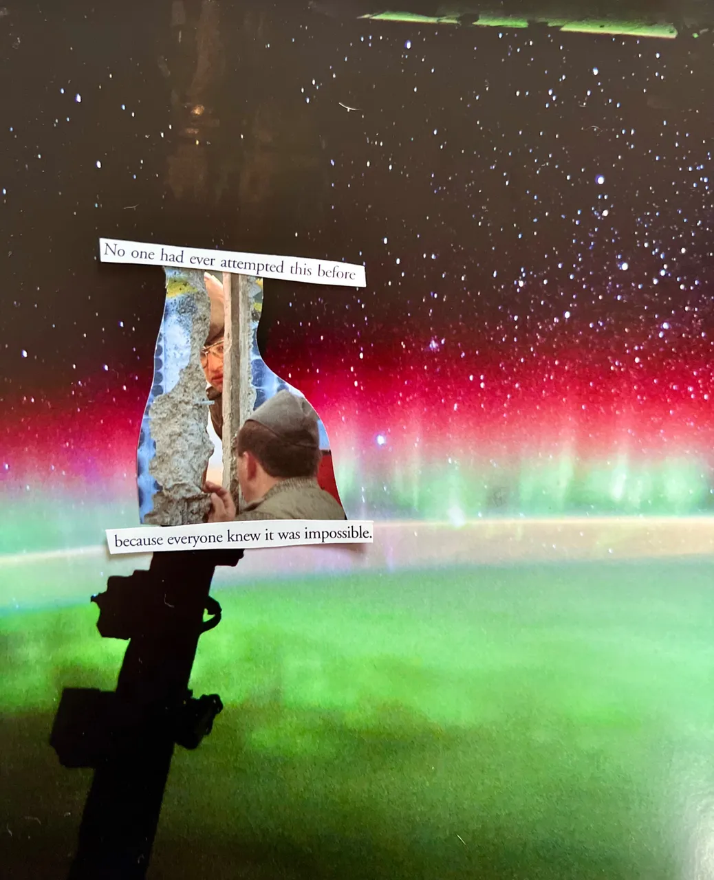 Military experiment in the Milky Way, November 2023, UK
