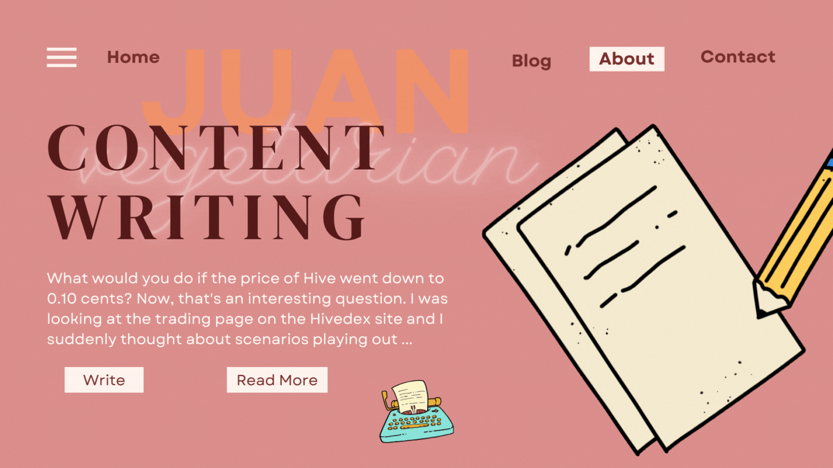 Pink Simple Illustrated Creative Writing Blog Banner.gif