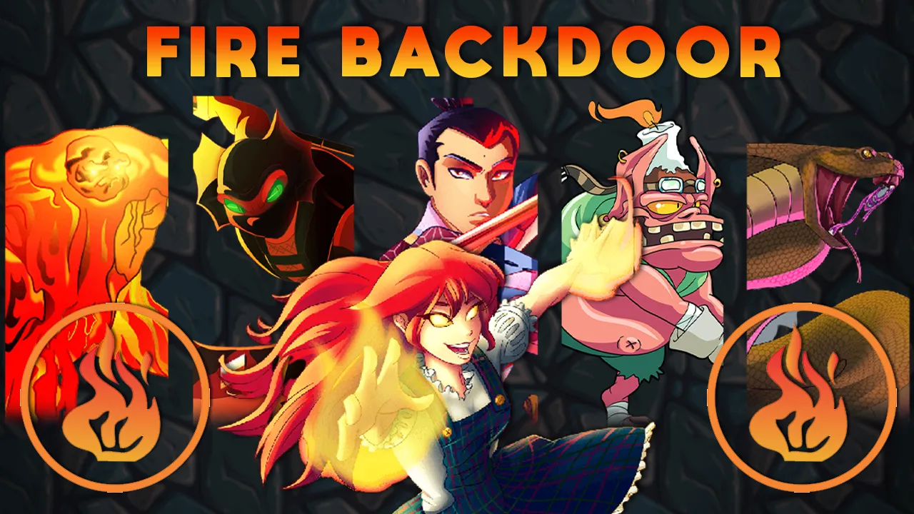 Fire Splinter Backdoor Composition! Get this Fire Focus Done! // C...