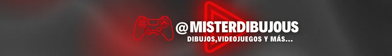 Banner de Youtube temática Gamer estilo neon rojo.png
