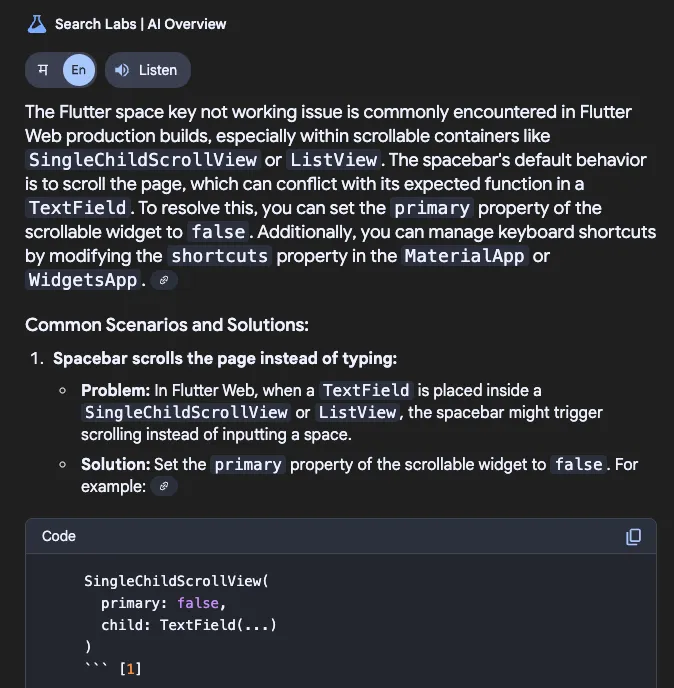 Ask AI screenshot