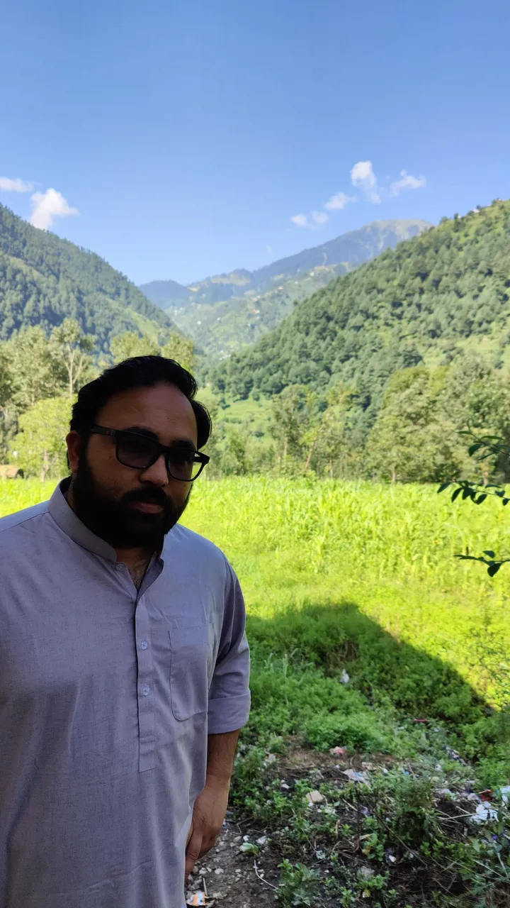 Backyard of Baba ji house