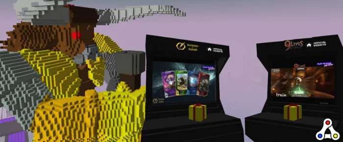 The 2. Play To Earn Festival created another monument for Cryptogaming in Crypto Voxels