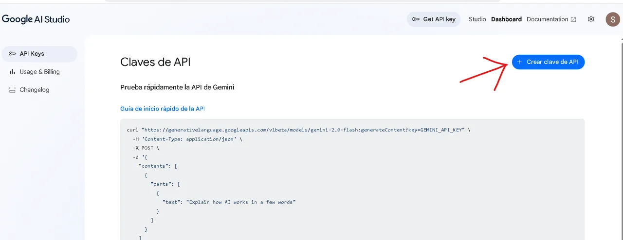 5 - create apikey - profile - aegisPad.png