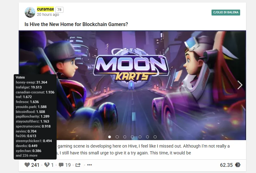 aggroed post screenshot