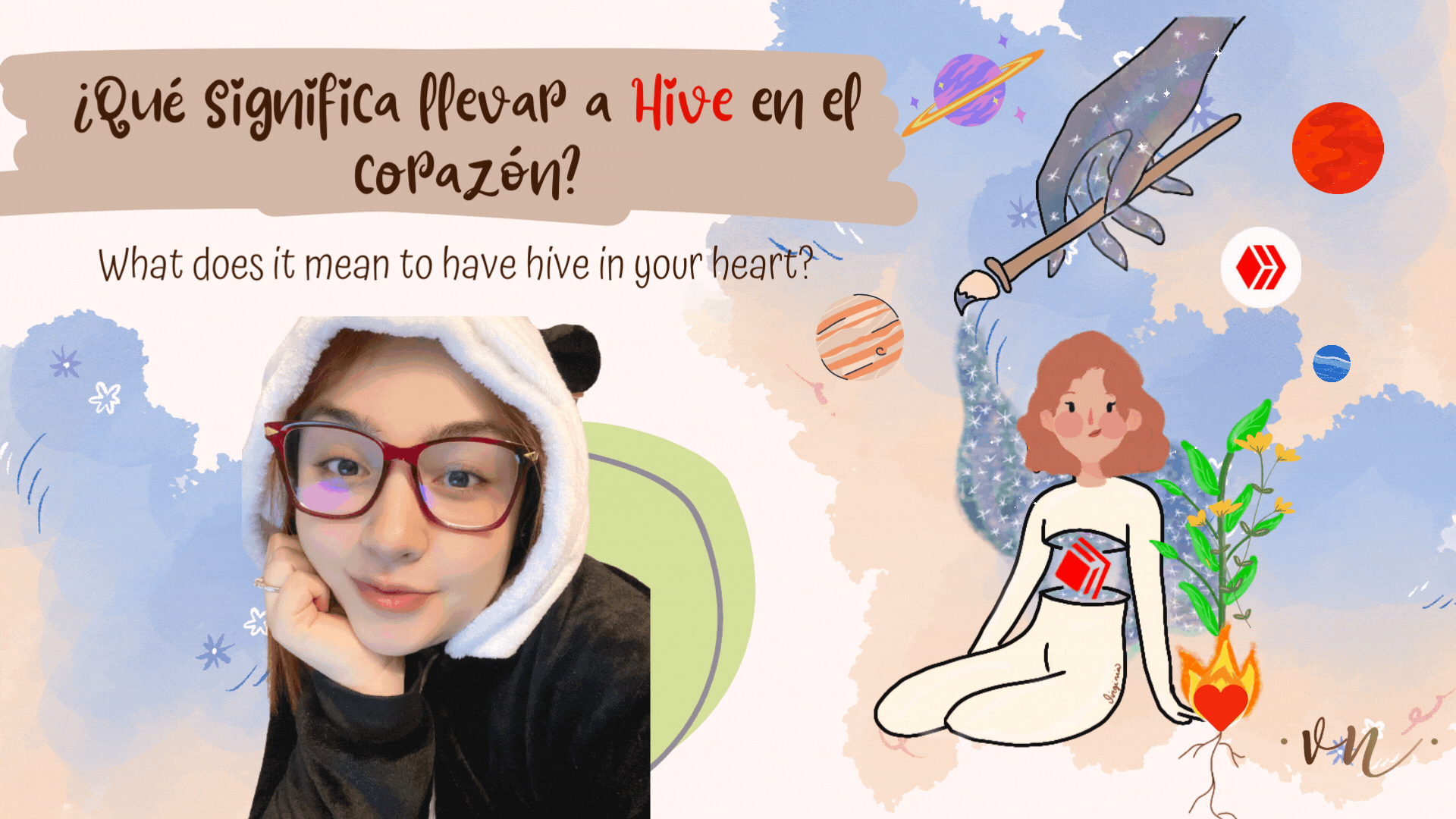 ¿QUE SIGNIFICA LLEVAR A HIVE EN TU CORAZON? ️🐝WHAT DOES IT MEAN