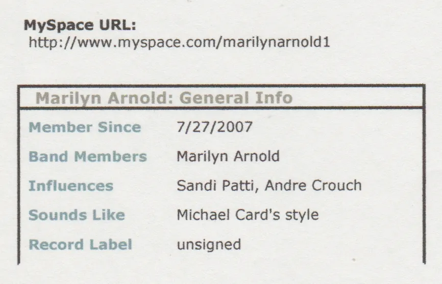 2007-07-27 - Myspace - joined - Marilyn.jpg