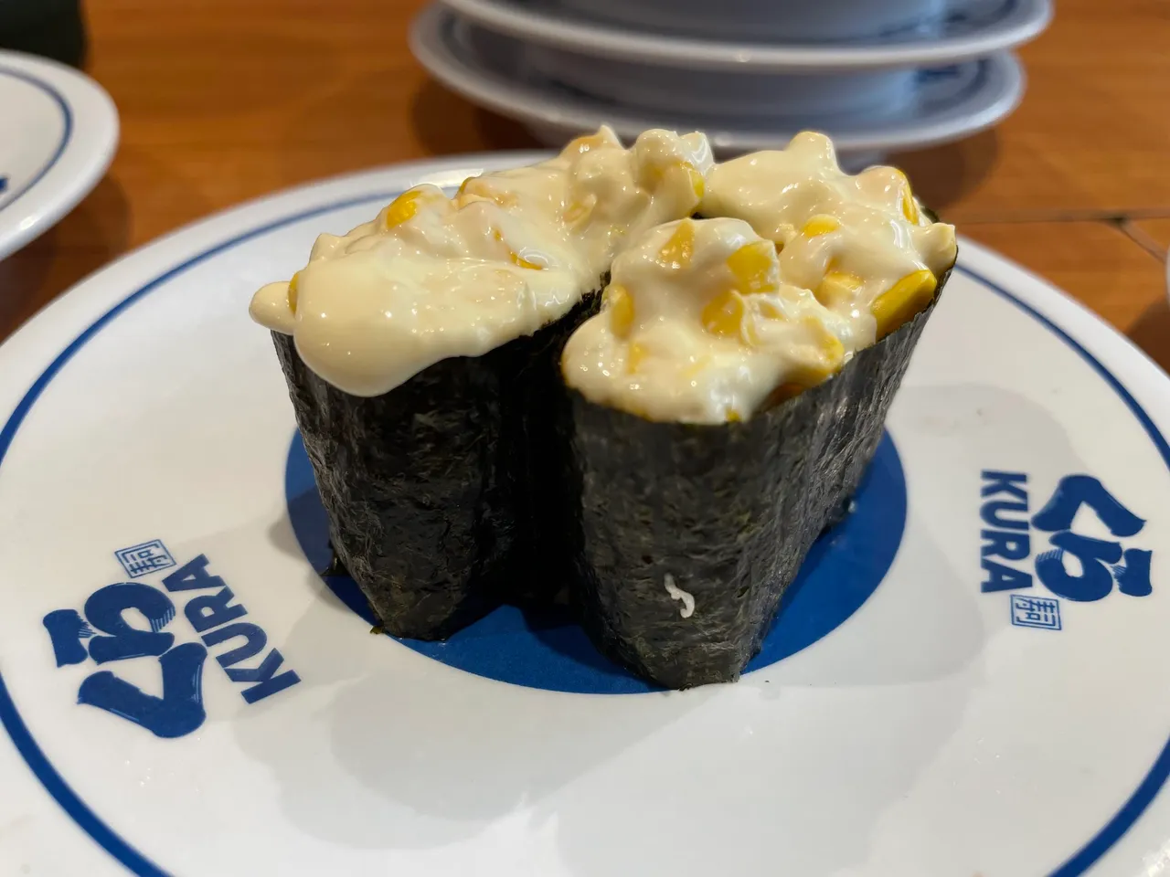 Corn sushi