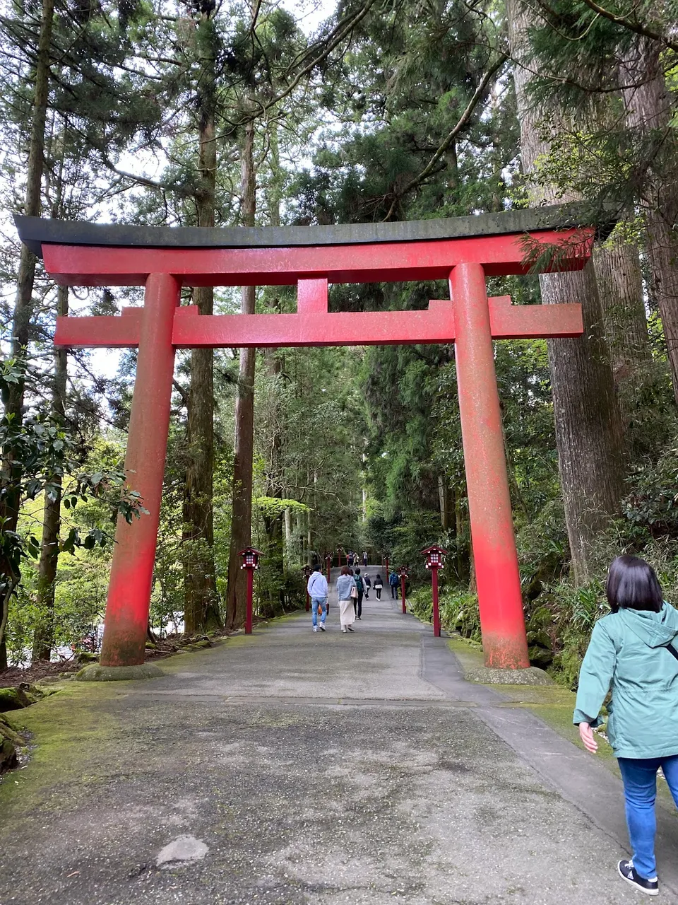 Entrance to the shrine