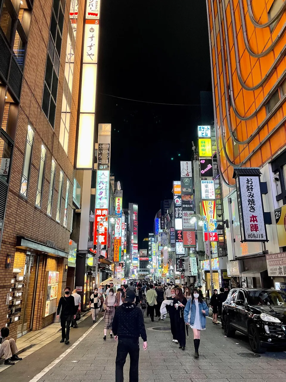 Alley in Kabukicho, the Red Light District